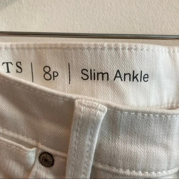 TALBOTS Sz 8P Flawless Slim Ankle Jeans  NWT - Picture 4 of 9